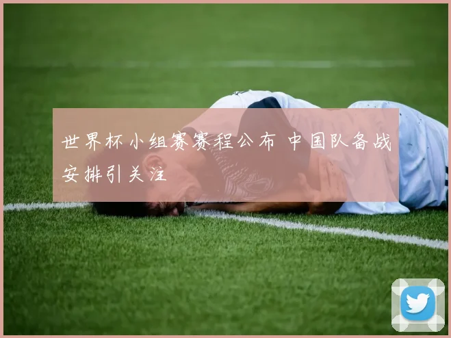 世界杯小组赛赛程公布 中国队备战安排引关注